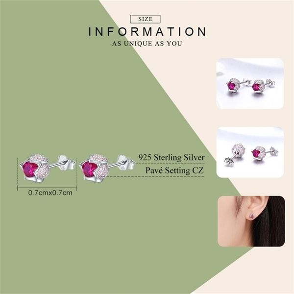 wostu 2021 real 925 sterling silver red tulip flower stud earrings tiny zircon silver earrings for women wedding jewelry cte042-a, Golden;silver
wostu 2021 real 925 sterling silver red tulip flower stud earrings tiny zircon silver earrings for women wedding jewelry cte042-a, Golden;silver