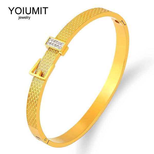 bangle yoiumit luxury crystal belt bracelets & bangles fashion woman stainless steel cuff lady wedding party brand jewelry gift, Black
bangle yoiumit luxury crystal belt bracelets & bangles fashion woman stainless steel cuff lady wedding party brand jewelry gift, Black