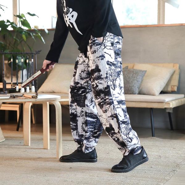 japanese kimono style clothing for man male fashion asian streetwear loose bloomers chinese ink print elastic pants trousers ethnic, Red
japanese kimono style clothing for man male fashion asian streetwear loose bloomers chinese ink print elastic pants trousers ethnic, Red