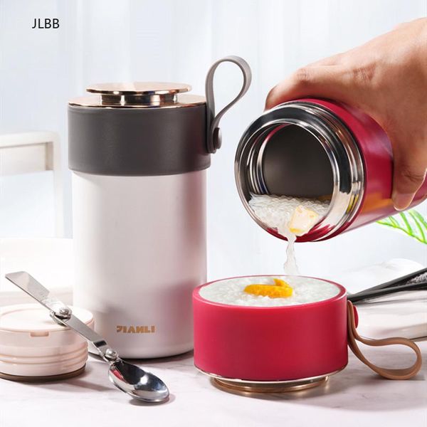 dinnerware sets 600ml/1000ml thermal lunch box portable double stainless steel insulation bento soup containers with folding spoon
dinnerware sets 600ml/1000ml thermal lunch box portable double stainless steel insulation bento soup containers with folding spoon