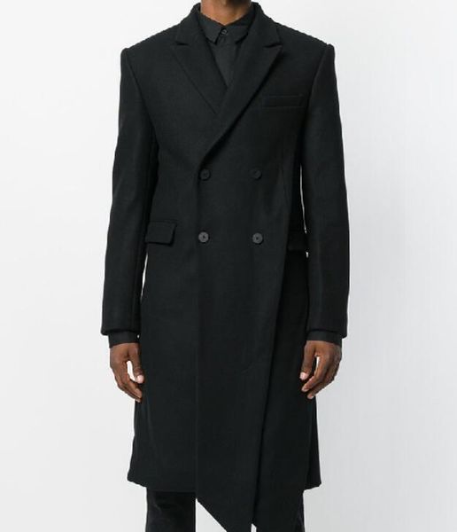 men's wool & blends s-6xl 2021 autumn jacke fashion personalized large size customization medium long double-breasted coat, Black
men's wool & blends s-6xl 2021 autumn jacke fashion personalized large size customization medium long double-breasted coat, Black