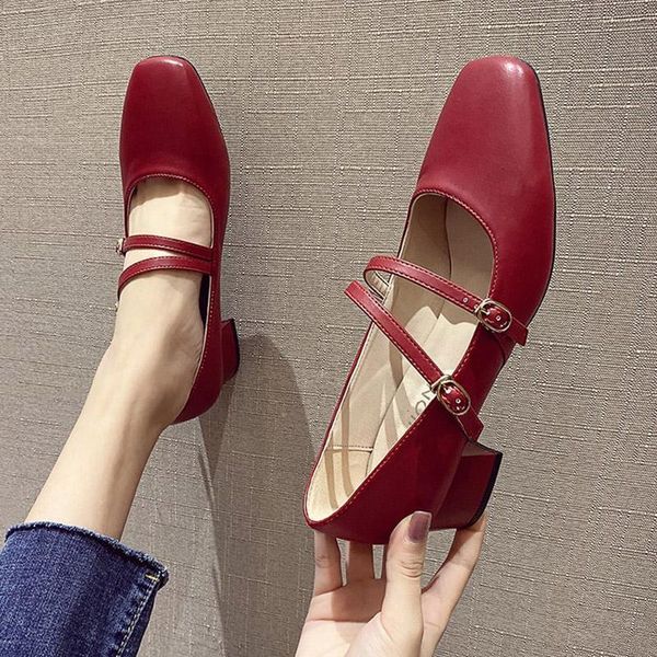 dress shoes plus size 35-42 women 2021 double buckle ladies med heels pumps boat square toe mary janes 8376g, Black
dress shoes plus size 35-42 women 2021 double buckle ladies med heels pumps boat square toe mary janes 8376g, Black