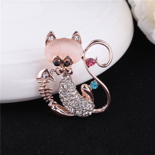 pins, brooches todox opal stone brooch fashion cartoon animal cat fish pins gold filled multicolor crystal ladies jewelry man gifts accessor, Gray
pins, brooches todox opal stone brooch fashion cartoon animal cat fish pins gold filled multicolor crystal ladies jewelry man gifts accessor, Gray