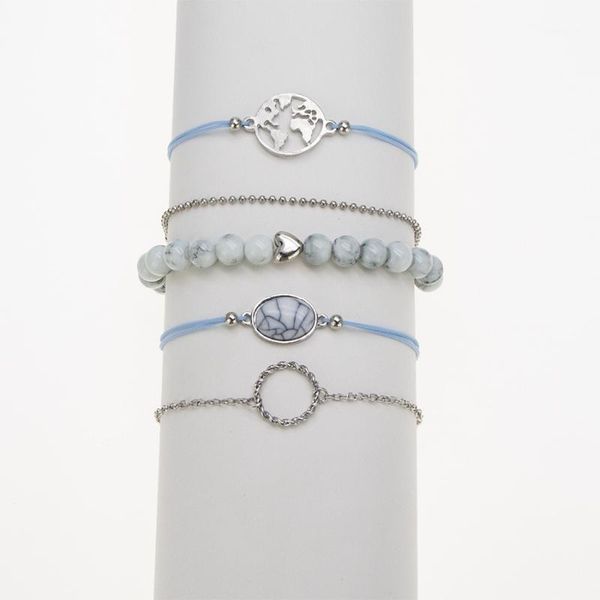 charm bracelets bohemian handmade weave heart elliptical stone bracelet sets women 2021 grey rope chain jewelry christmas gift1, Golden;silver
charm bracelets bohemian handmade weave heart elliptical stone bracelet sets women 2021 grey rope chain jewelry christmas gift1, Golden;silver