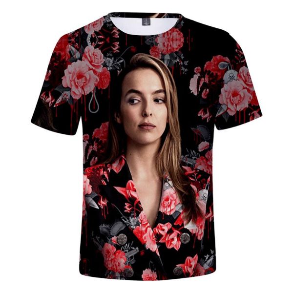 women's t-shirt harajuku killing eve tshirt trendy boys/girls 3d print t-shrit short sleeve summer o-neck, White
women's t-shirt harajuku killing eve tshirt trendy boys/girls 3d print t-shrit short sleeve summer o-neck, White