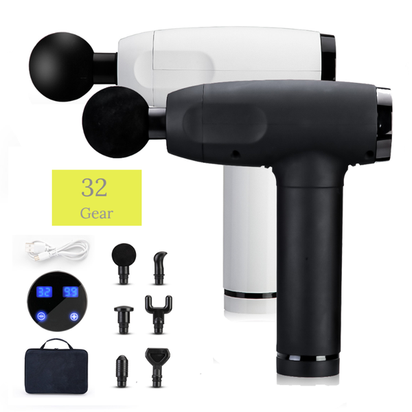 massage gun 32 gear deep tissue muslce massager therapy body relaxation fascia lcd screen control 6 heads pain relief usb
massage gun 32 gear deep tissue muslce massager therapy body relaxation fascia lcd screen control 6 heads pain relief usb