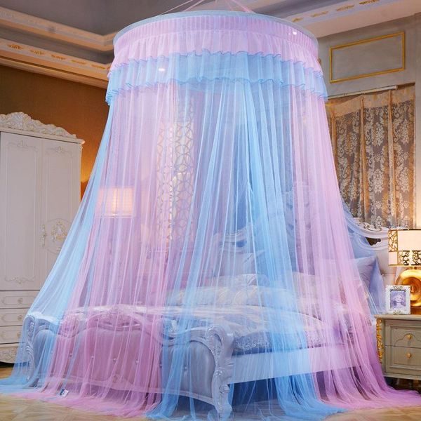 mosquito net 150cm color round hanging encryption heightened lace princess dome court floor bedroom decor
mosquito net 150cm color round hanging encryption heightened lace princess dome court floor bedroom decor
