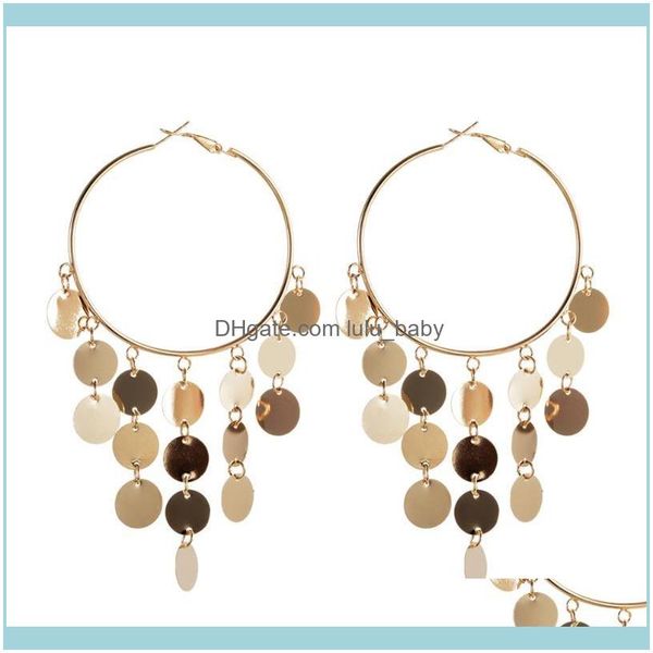 hoop jewelryhoop earrings big smooth circle sequins gold color for women jewelry aessorie gift brincos kolczyki & hie drop delivery 2021 lef, Golden;silver
hoop jewelryhoop earrings big smooth circle sequins gold color for women jewelry aessorie gift brincos kolczyki & hie drop delivery 2021 lef, Golden;silver
