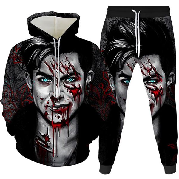 men's tracksuits it chapter two 3d printed hoodie sweatshirts men women clown thriller terrorist movie pullover fashion casual oversize, Gray
men's tracksuits it chapter two 3d printed hoodie sweatshirts men women clown thriller terrorist movie pullover fashion casual oversize, Gray