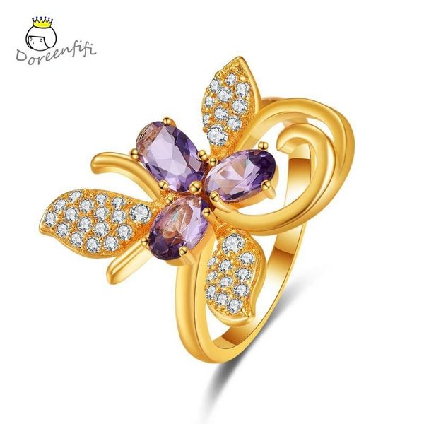 cluster rings flower butterfly arrivals women jewelry pink & purple white zircon yellow goldplated ring size 6 7 8 9 wedding gift, Golden;silver
cluster rings flower butterfly arrivals women jewelry pink & purple white zircon yellow goldplated ring size 6 7 8 9 wedding gift, Golden;silver
