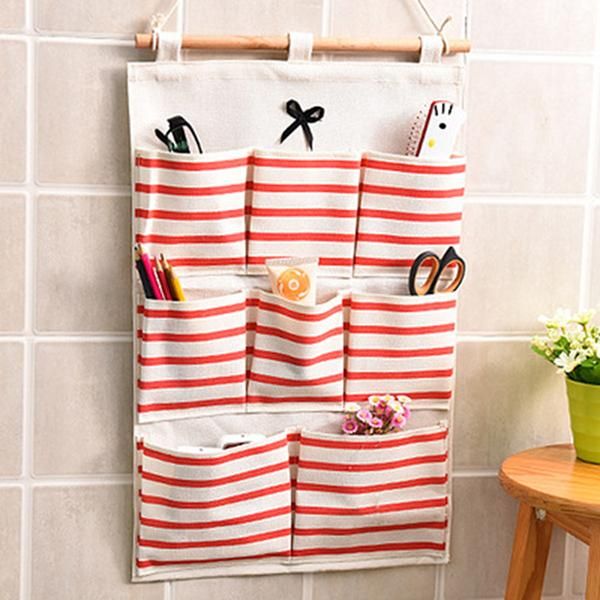 storage boxes & bins ly multi-pockets striped wall hanging linen cotton bag bathroom shelf pouch te889
storage boxes & bins ly multi-pockets striped wall hanging linen cotton bag bathroom shelf pouch te889