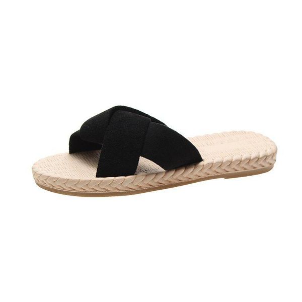 slippers 2021 fashion lady women summer flat bottom soft non-slip beach shoes sandals plus size indoor, Black
slippers 2021 fashion lady women summer flat bottom soft non-slip beach shoes sandals plus size indoor, Black