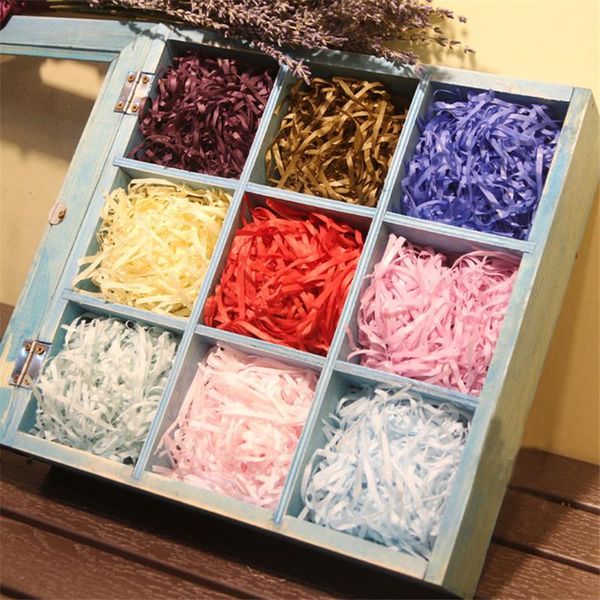 party decoration 20g/lot multiple colour lafite grass gift box filler wavy fold paper decorative fruit packaging shockproof
party decoration 20g/lot multiple colour lafite grass gift box filler wavy fold paper decorative fruit packaging shockproof