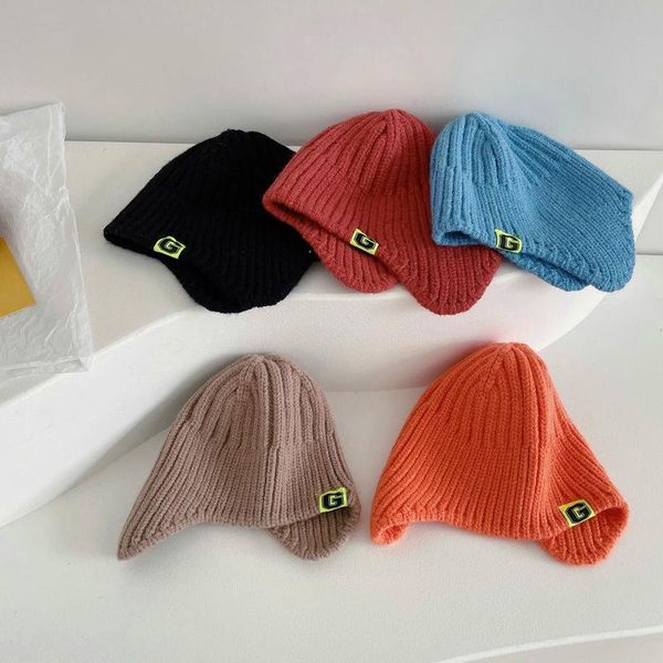 caps & hats autumn winter solid color baby earcuff soft warm kids girls boys knitted hat children beanies, Yellow
caps & hats autumn winter solid color baby earcuff soft warm kids girls boys knitted hat children beanies, Yellow