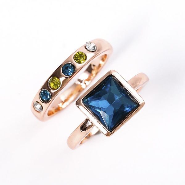 wedding rings 2 pcs/set rose gold color blue crystal square hole women's ring set for party accessories jewelry 2021 baoshina, Slivery;golden
wedding rings 2 pcs/set rose gold color blue crystal square hole women's ring set for party accessories jewelry 2021 baoshina, Slivery;golden
