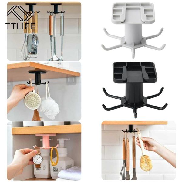 hooks & rails railslife under shelf rotate hook holder hang kitchen cabinet storage rack organizer multi-purpose home
hooks & rails railslife under shelf rotate hook holder hang kitchen cabinet storage rack organizer multi-purpose home