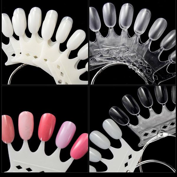 false nails 50pcs crown nail art tips display fake color palette card practice acrylic for uv gel polish, Red;gold
false nails 50pcs crown nail art tips display fake color palette card practice acrylic for uv gel polish, Red;gold