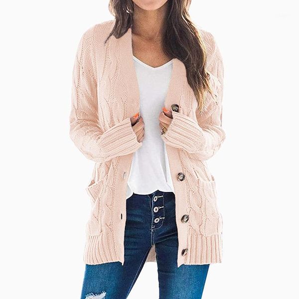 women's knits & tees casual cardigan women sweaters with pocket long sleeve loose solid knitted sweater coat jumper ropa mujer, White
women's knits & tees casual cardigan women sweaters with pocket long sleeve loose solid knitted sweater coat jumper ropa mujer, White