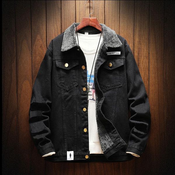 men's jackets autumn and winter denim jacket thick warm large size 5xl loose high quality, Black;brown
men's jackets autumn and winter denim jacket thick warm large size 5xl loose high quality, Black;brown