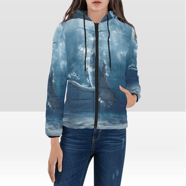 women's down & parkas 2021 autumn women hat long sleeve cotton clothes whale pattern 3d printing light girl zipper slim coat, Black
women's down & parkas 2021 autumn women hat long sleeve cotton clothes whale pattern 3d printing light girl zipper slim coat, Black