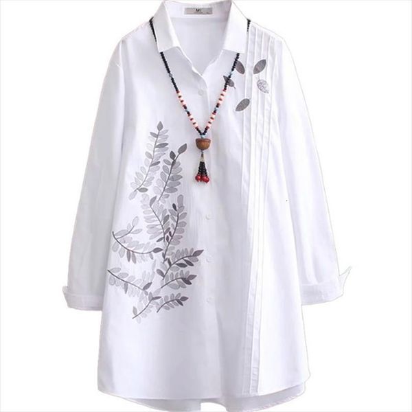 large size blusas white womens shirt long sleeve spring loose slim korean style cotton embroidered shirts xl 4xl
large size blusas white womens shirt long sleeve spring loose slim korean style cotton embroidered shirts xl 4xl