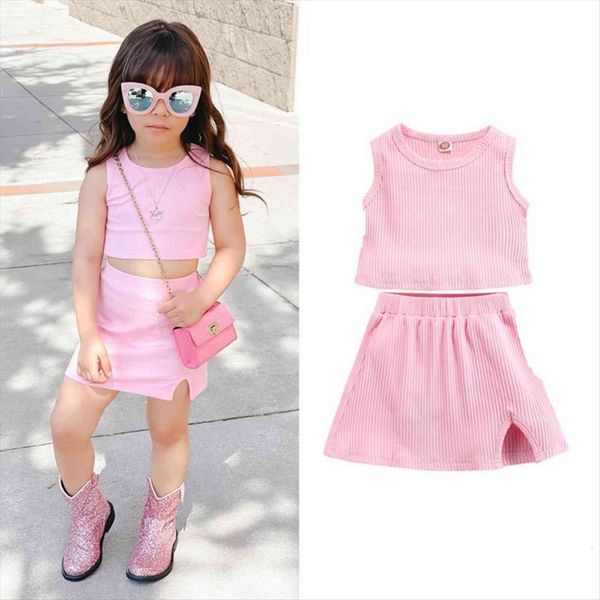 0 5y summer lovely kids girls clothes sets 2pcs solid strap sleeveless pullover vest mini skirts, White
0 5y summer lovely kids girls clothes sets 2pcs solid strap sleeveless pullover vest mini skirts, White