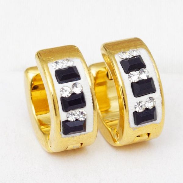 gold color stainless steel earrings 2021 women small hoop party rock girls gift fashion jewelry & huggie, Golden;silver
gold color stainless steel earrings 2021 women small hoop party rock girls gift fashion jewelry & huggie, Golden;silver