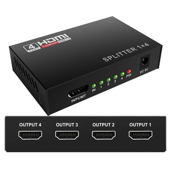 audio cables & connectors 3d 1080p -compatible splitter hdcp 1 in 4 out power signal 1x4 spliter switch hd converter adapter
audio cables & connectors 3d 1080p -compatible splitter hdcp 1 in 4 out power signal 1x4 spliter switch hd converter adapter