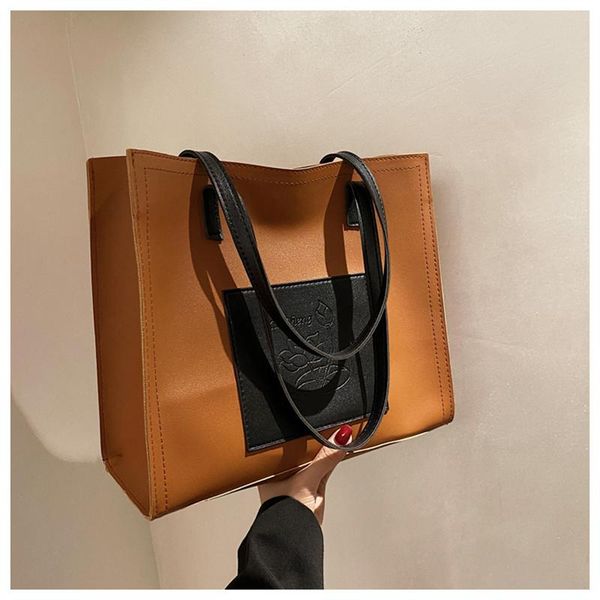 evening bags women pu leather shoulder bag splicing style shopping large capacity shopper bagsladies handbag universal tote 6049
evening bags women pu leather shoulder bag splicing style shopping large capacity shopper bagsladies handbag universal tote 6049