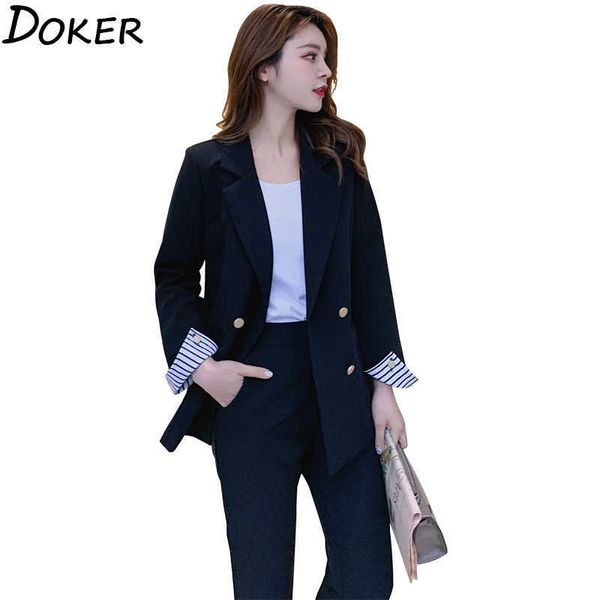elegant women suits office sets long sleeve fasshion casial blazer and pants set for two-piece business ladies 210604, White;black
elegant women suits office sets long sleeve fasshion casial blazer and pants set for two-piece business ladies 210604, White;black