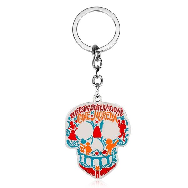 keychains dongsheng movie coco skull skeleton keychain enamel metal halloween cosplay accessories xmas gifts-50, Silver
keychains dongsheng movie coco skull skeleton keychain enamel metal halloween cosplay accessories xmas gifts-50, Silver