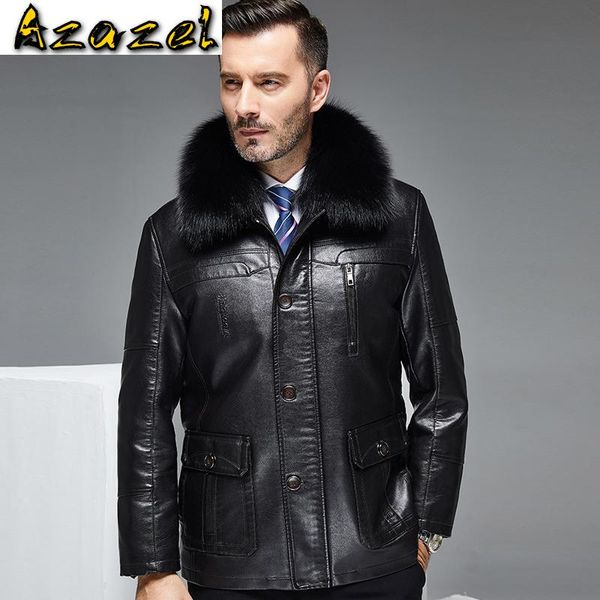 winter fur collar mens leather jacket coat with velvet black brown plus size xxxxl suit outwear clothes jackets men's & faux
winter fur collar mens leather jacket coat with velvet black brown plus size xxxxl suit outwear clothes jackets men's & faux