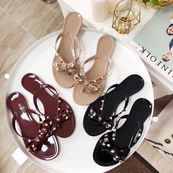 official website 70% off outlet fashion women's flip flop summer shoes cool beach rivet big bow flat sandals brand jelly sandals girl s, Black
official website 70% off outlet fashion women's flip flop summer shoes cool beach rivet big bow flat sandals brand jelly sandals girl s, Black