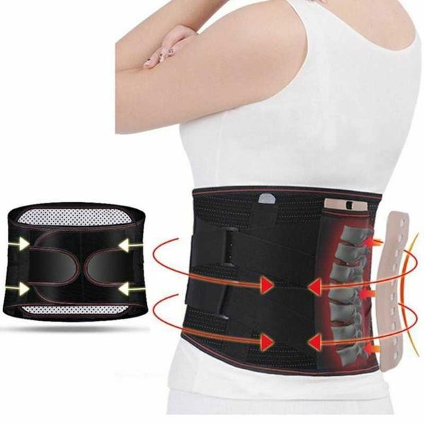 waist support adjustable tourmaline self-heating magnetic therapy belt lumbar back brace double banded aja, Black;gray
waist support adjustable tourmaline self-heating magnetic therapy belt lumbar back brace double banded aja, Black;gray