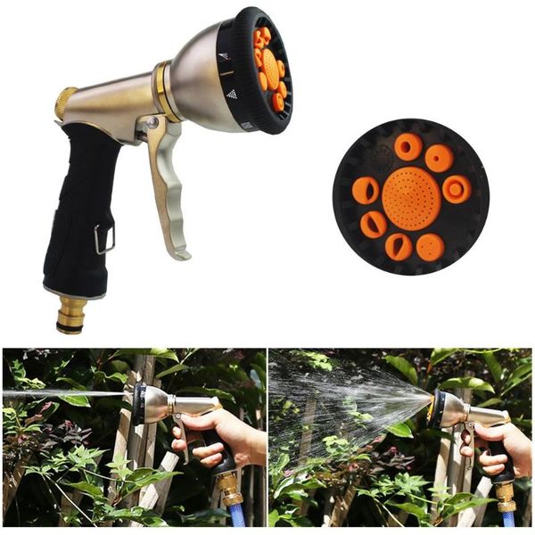 water gun & snow foam lance 9-function spray nozzle heavy duty for car washing garden watering household cleaning tool
water gun & snow foam lance 9-function spray nozzle heavy duty for car washing garden watering household cleaning tool