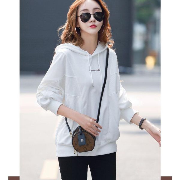 women's hoodies & sweatshirts 2021 letter printing harajuku crew neck sweats women clothing feminina loose outwear fall, Black
women's hoodies & sweatshirts 2021 letter printing harajuku crew neck sweats women clothing feminina loose outwear fall, Black
