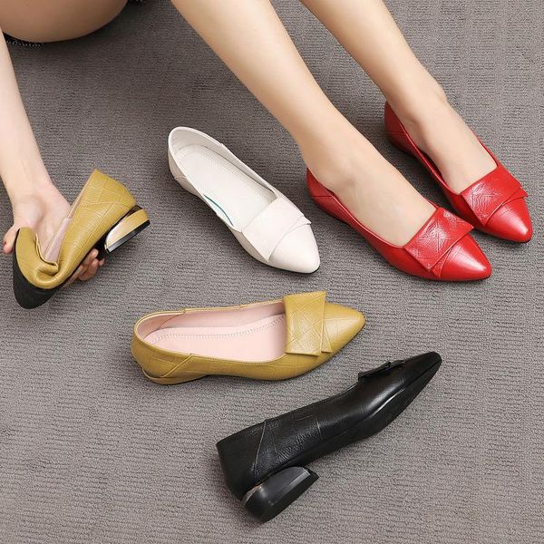 spring summer designer med heels shoes women large size pumps brand genuine leather ladies luxury fashion party dress, Black
spring summer designer med heels shoes women large size pumps brand genuine leather ladies luxury fashion party dress, Black