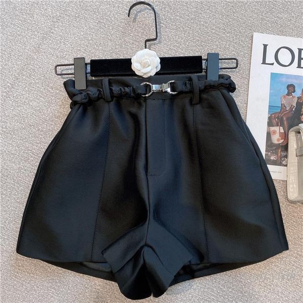 women's shorts belt high waist womens clothes 2021 autumn elegant socialite elastic waist-tightening short office lady, White;black
women's shorts belt high waist womens clothes 2021 autumn elegant socialite elastic waist-tightening short office lady, White;black
