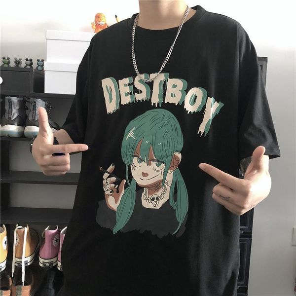 korean fun tees cartoon womens harajuku hip hop letter o neck short sleeve punk album dropshipping vintage clothes casual, White
korean fun tees cartoon womens harajuku hip hop letter o neck short sleeve punk album dropshipping vintage clothes casual, White