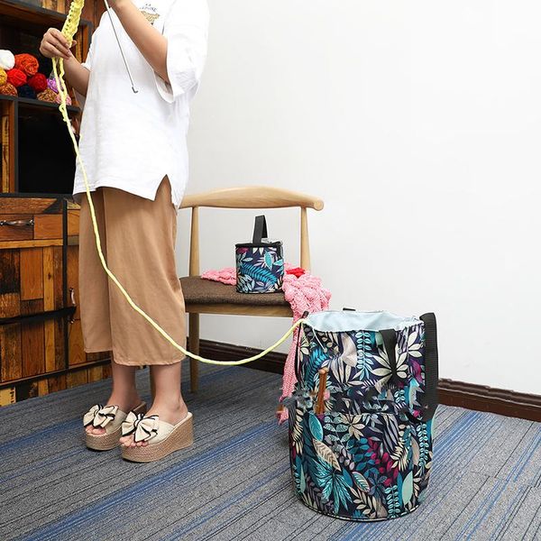 storage bags fashion yarn bag round knitted wool blue color travel organize sewing tools accessories
storage bags fashion yarn bag round knitted wool blue color travel organize sewing tools accessories