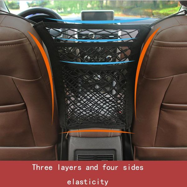 car organizer 25x30cm upgraded 3-layer universal seat side storage mesh net bag cargo nets four sides elastic snack
car organizer 25x30cm upgraded 3-layer universal seat side storage mesh net bag cargo nets four sides elastic snack