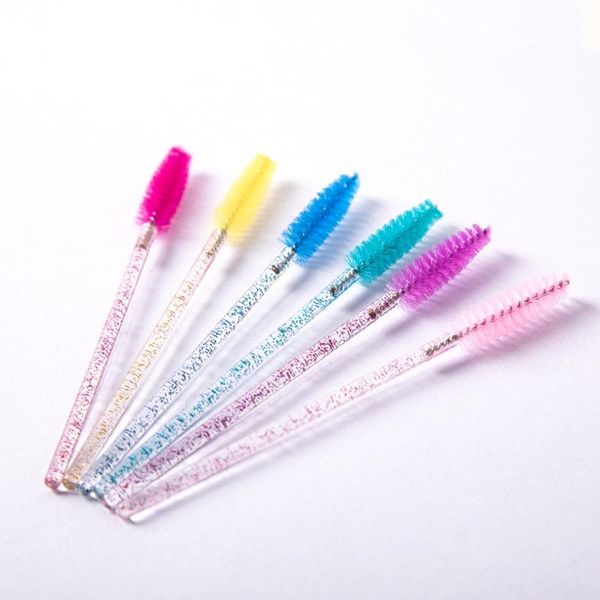 makeup brushes good quality disposable crystal eyelash brush diamond handle mascara wands extension tool
makeup brushes good quality disposable crystal eyelash brush diamond handle mascara wands extension tool