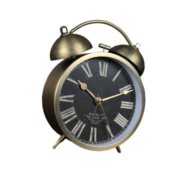 desk & table clocks 4" metal alarm clock retro vintage creative for home without battery (digit)
desk & table clocks 4" metal alarm clock retro vintage creative for home without battery (digit)