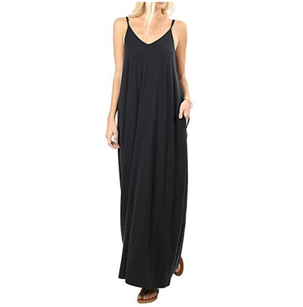 womens long halter dress black summer homewear beach party sundress everyday simple vintage solid loose swing dresses
womens long halter dress black summer homewear beach party sundress everyday simple vintage solid loose swing dresses