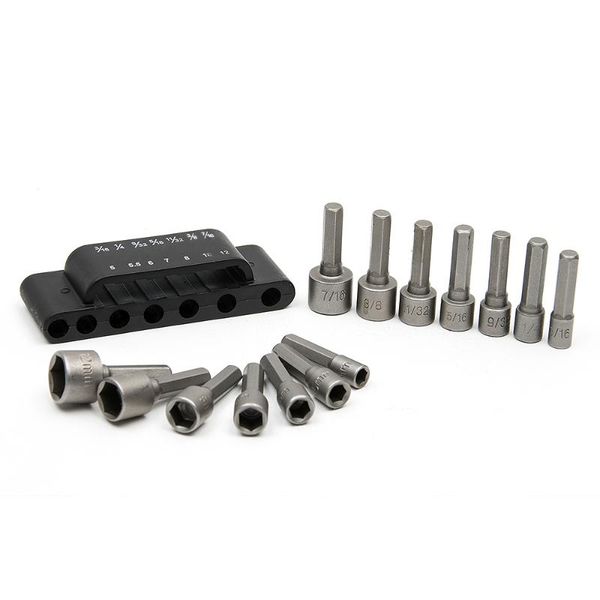 professional hand tool sets 9/14pcs 5 to 13mm hexagonal shank hex nut socket 1/4" screw metric driver set adapter drill bit
professional hand tool sets 9/14pcs 5 to 13mm hexagonal shank hex nut socket 1/4" screw metric driver set adapter drill bit