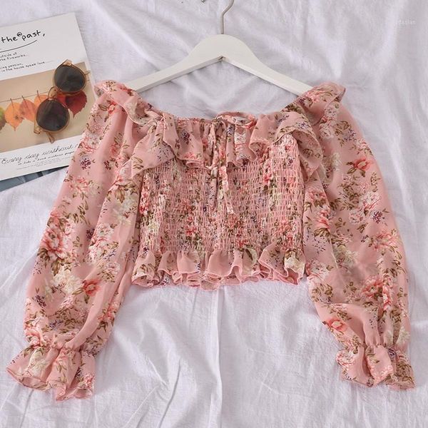 flare sleeve fold floral shirts women short exposed navel blouse crop femme 0sh036 women's blouses &, White
flare sleeve fold floral shirts women short exposed navel blouse crop femme 0sh036 women's blouses &, White