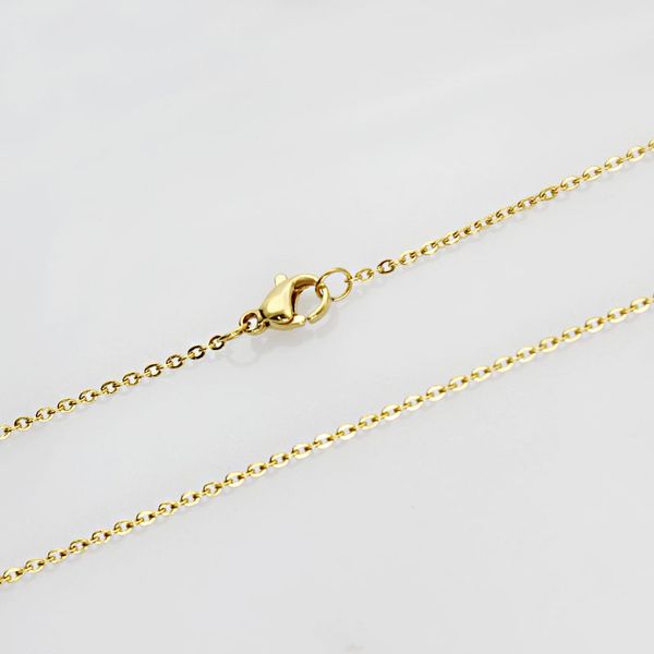 fashion jewelry width 1.5mm titanium steel color gold necklace woman jewelry accessories luxurys designers jewelry, Silver
fashion jewelry width 1.5mm titanium steel color gold necklace woman jewelry accessories luxurys designers jewelry, Silver