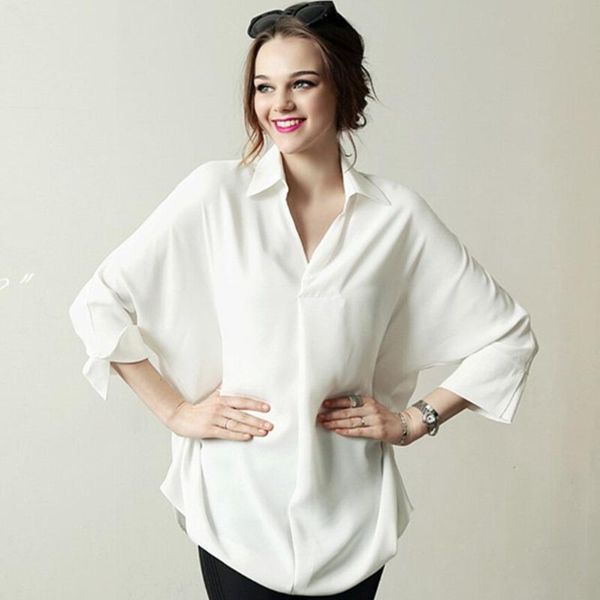 korean style plus size black white for women 2021 batwing sleeve blusas mujer womens casual long shirt loose blouse femme women's blou
korean style plus size black white for women 2021 batwing sleeve blusas mujer womens casual long shirt loose blouse femme women's blou