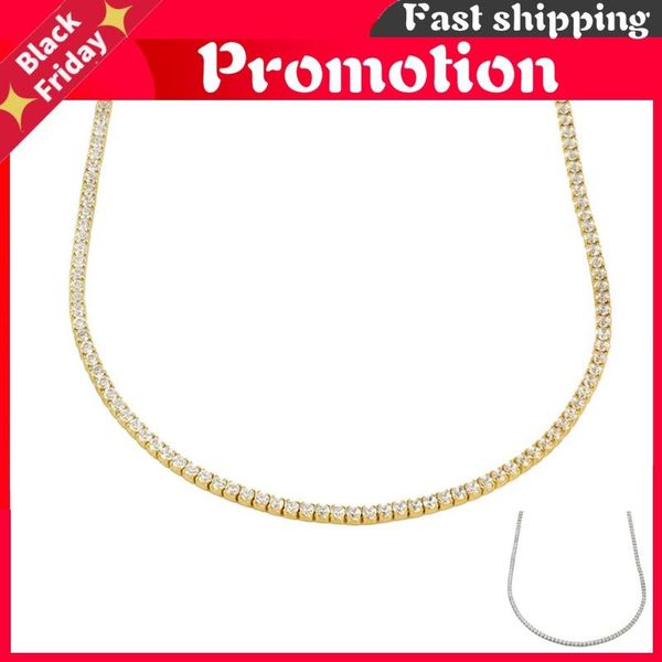 chains 925 sterling silver gold clear cz zircon chain choker necklace 2021 rock punk fashion jewelry wedding full crystal luxu
chains 925 sterling silver gold clear cz zircon chain choker necklace 2021 rock punk fashion jewelry wedding full crystal luxu