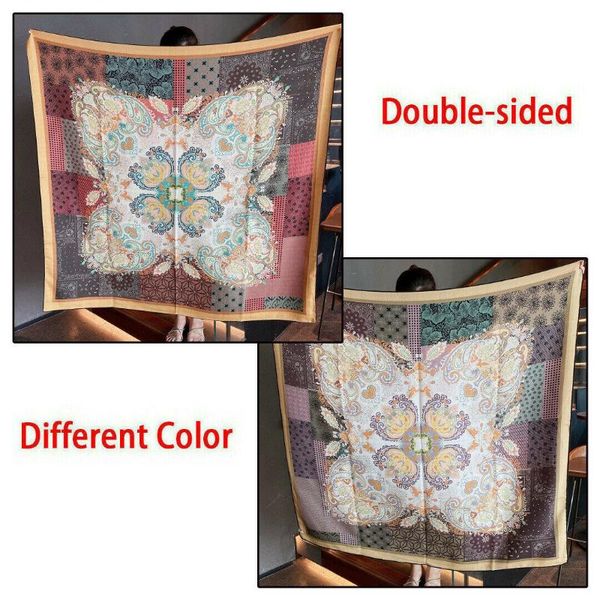 scarves 70% cashmere 30% silk scarf women fashion boho shawl stole double-sided paisley flower kerchief bandana hijab 135*135cm, Blue;gray
scarves 70% cashmere 30% silk scarf women fashion boho shawl stole double-sided paisley flower kerchief bandana hijab 135*135cm, Blue;gray